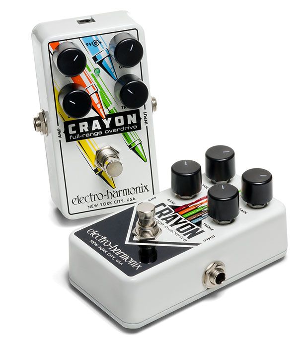 Electro-Harmonix Unveils Crayon Full-Range Overdrive Pedal — Demo