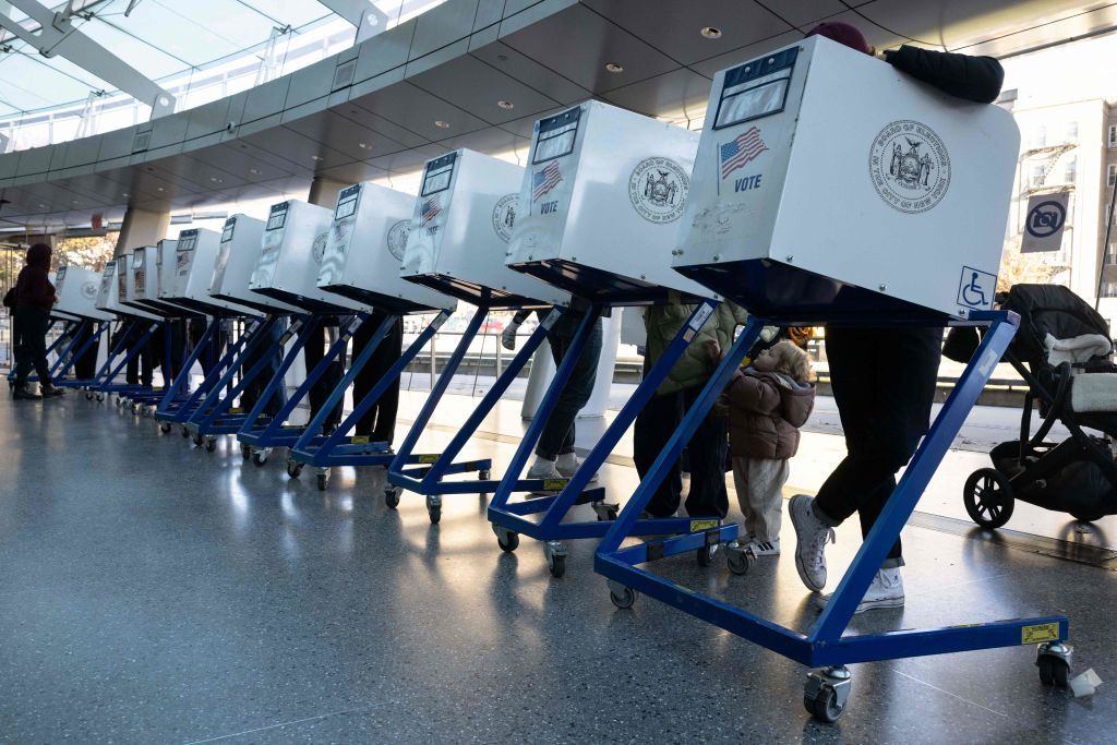 NY voting booths