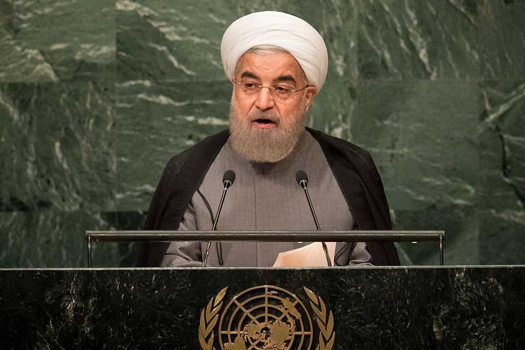 President of Iran Hassan Rouhani.