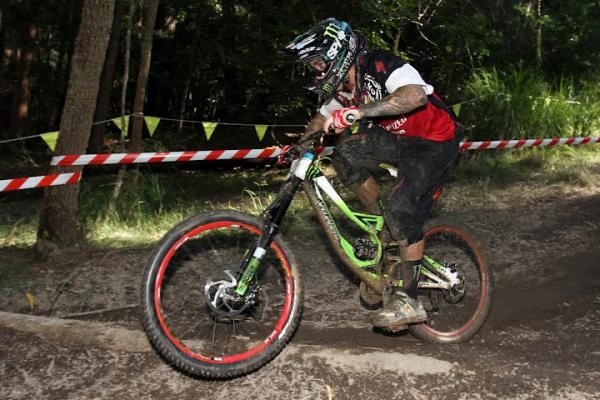Sam Hill races to first among the elite men