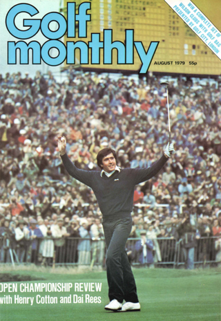 An old Golf Monthly front cover featuring Seve Ballesteros