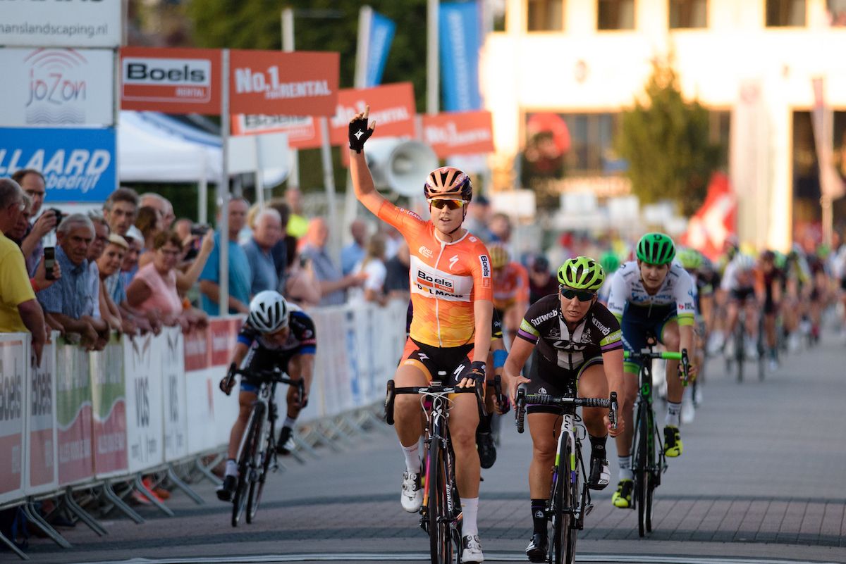 Amalie Dideriksen (Boels Dolmans) wins the stage
