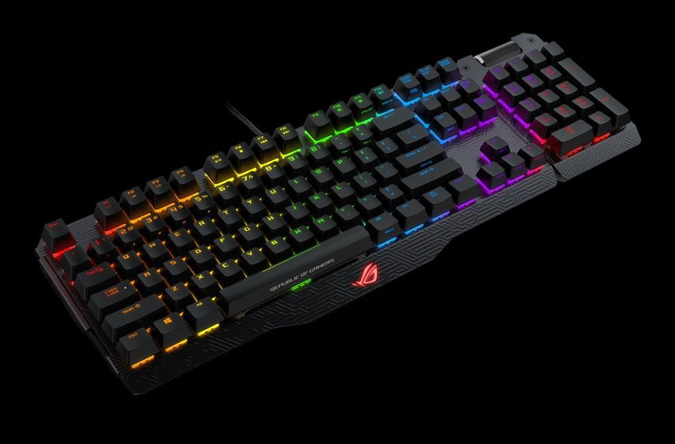 Asus ROG keyboard combines RGB lighting with a detachable numpad PC Gamer