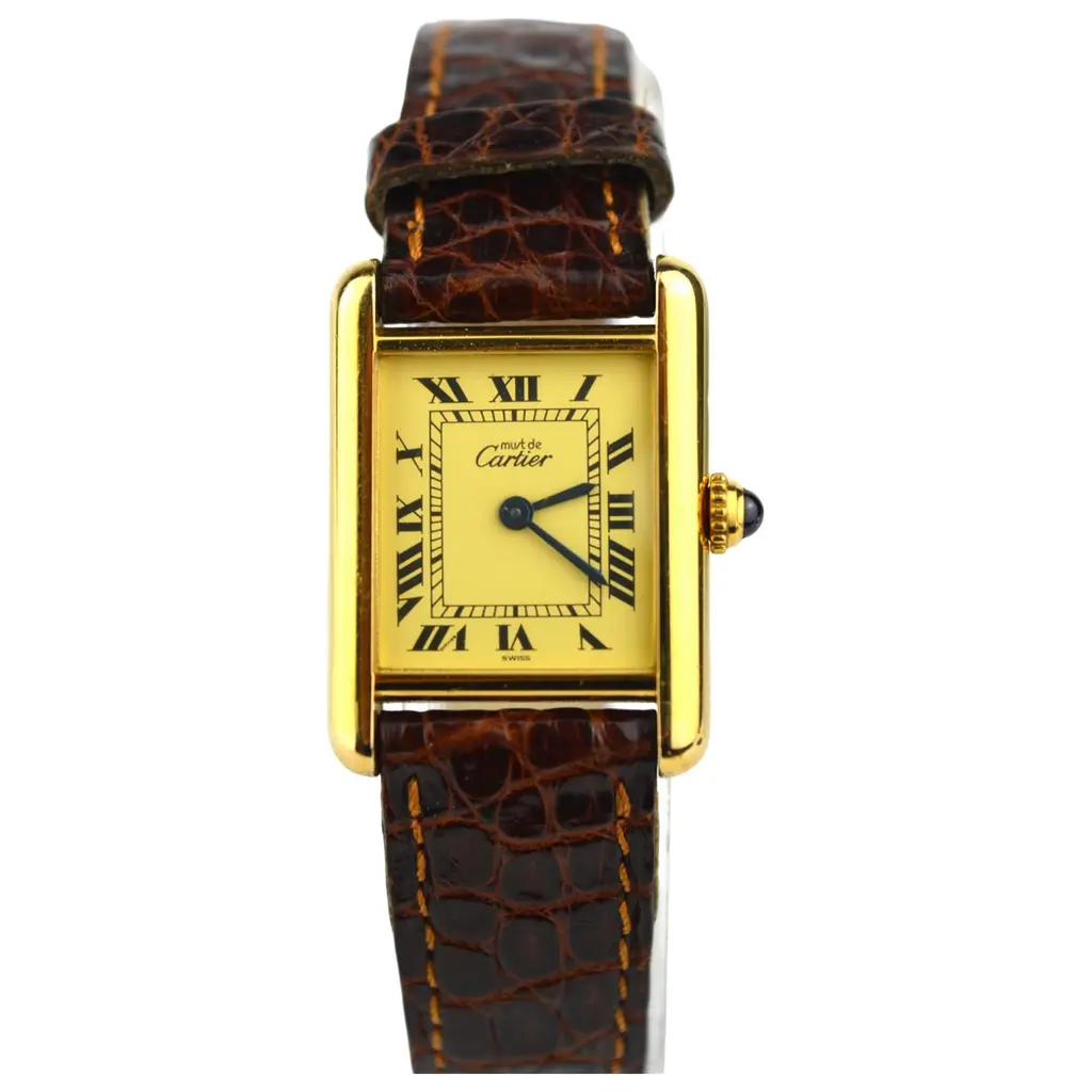 Cartier, Tank Must Silver Watch