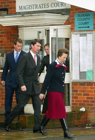 Princess Anne appearing in court