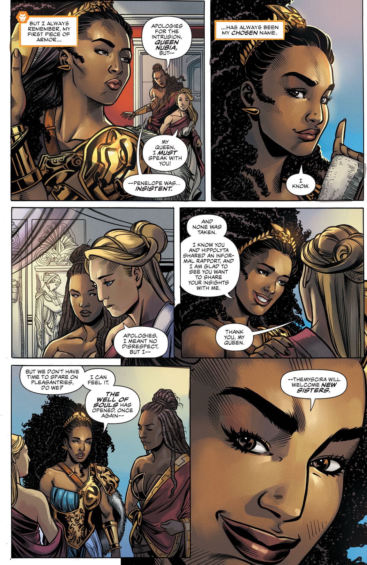 Nubia &amp; The Amazons #1