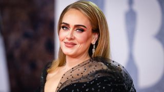 Adele attends The BRIT Awards 2022 at The O2 Arena on February 08, 2022 in London, England