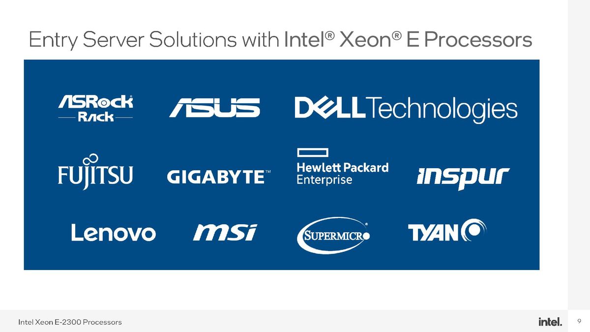 Intel Rocket Lake Xeon E