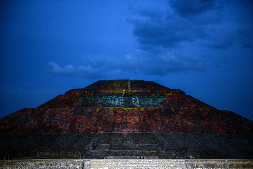 Christie and Cocolab Light Up the Teotihuacan Pyramids