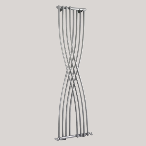 victorianplumbing, Nexus Silver Vertical Designer Radiator