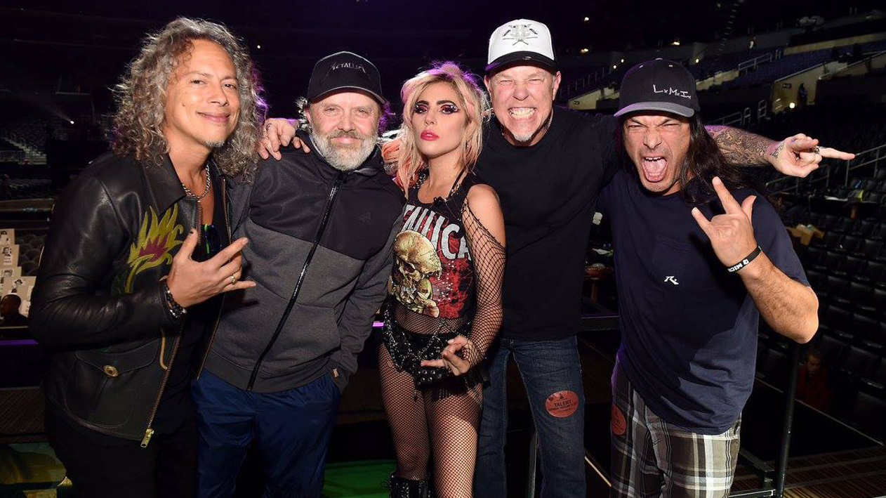 Metallica and Lady Gaga