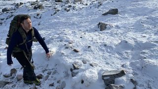Fjällräven Keb Agile Winter Trousers: winter walking in the Highlands