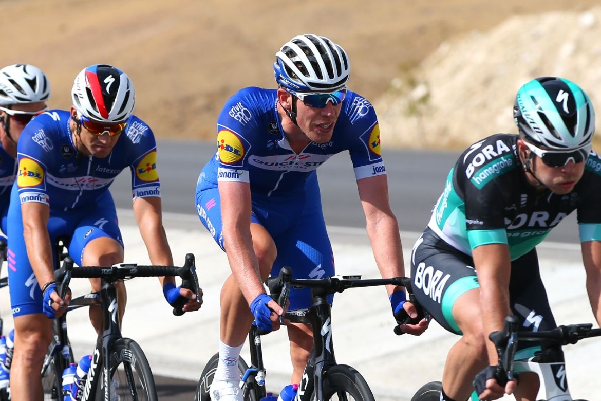 Quick-Step and Bora did the work in the peloton