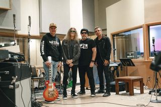 Black Country Communion in the studio