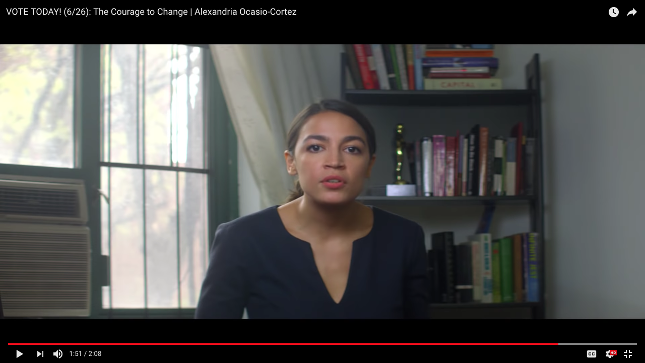 Alexandria Ocasio-Cortez.