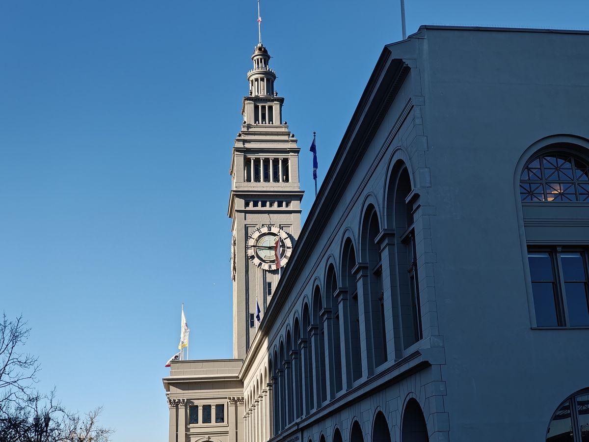SF Ferry Building at 2x zoom by OnePlus 13R