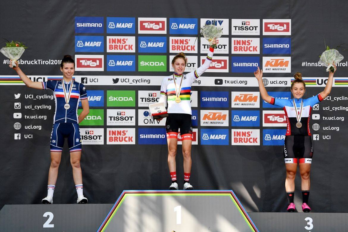 The podium ceremony
