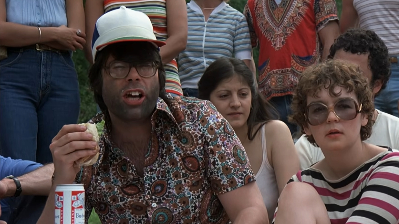 Stephen King in Knightriders