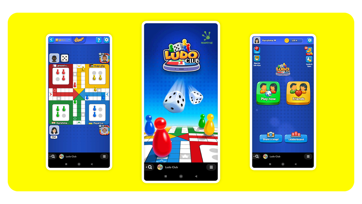 How Snapchat integrated Ludo Club as a new Snap Game | TechRadar