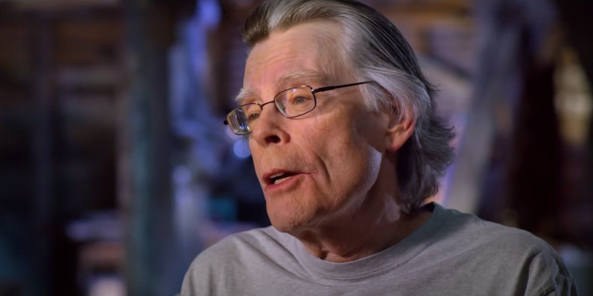 IT: Chapter Two Stephen King being interviewed