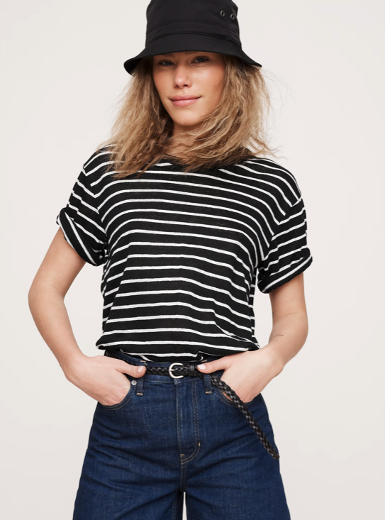 Banana Republic, Relaxed Linen T-Shirt 