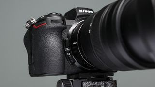 Nikon Z7 II Fn buttons on front of camera