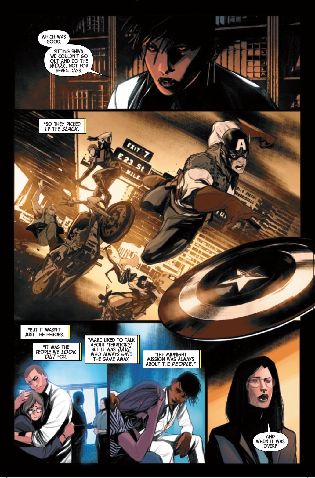 Art from Vengeance of Moon Knight #1