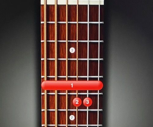 Adrian Belew chord diagrams for Guitar Player Tip Sheet