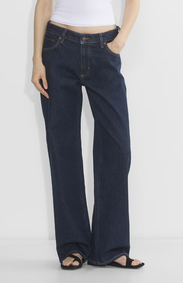 Denim Forum, Salma Super Lo-Rise Baggy Jean