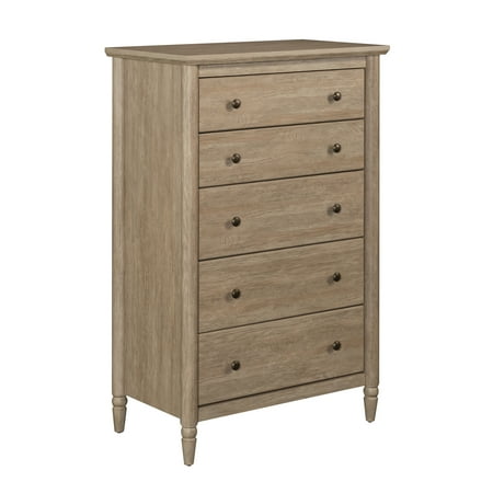 My Texas House Monroe 5-Drawer Dresser, Brushed Oak Finish
