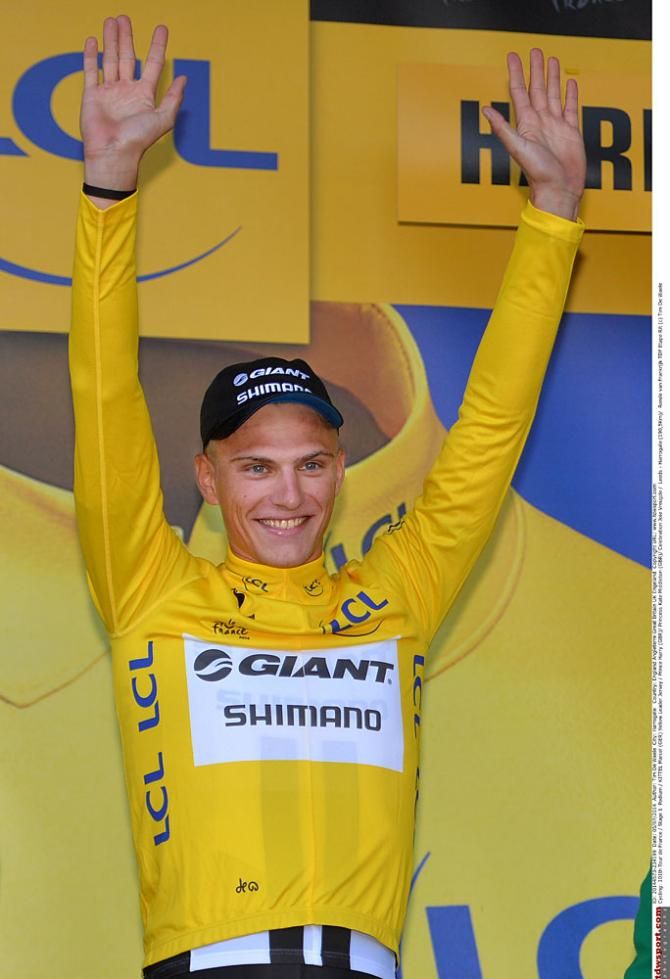 Marcel Kittel in yellow