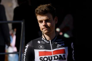 BEDA SPAIN FEBRUARY 21 Start Harm Vanhoucke of Belgium and Team Lotto Soudal during the 66th Vuelta a Andaluca Ruta del Sol 2020 Stage 3 a 1769km stage from Jan to beda 727m VCANDALUCIA UCIProSeries on February 21 2020 in beda Spain Photo by David RamosGetty Images