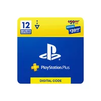 PlayStation Plus 12 Month Membership: was $59 now $39 @ Amazon