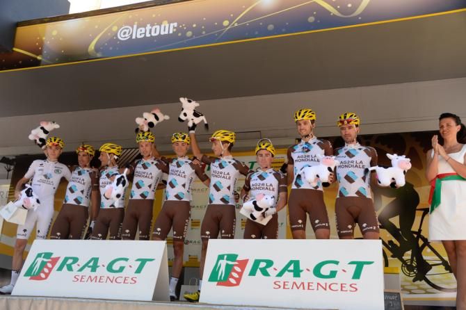 Ag2r-La Mondiale are the best ranked team after 11 stages