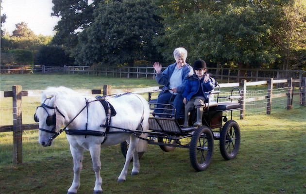 Sophie with Barbara and her grandson