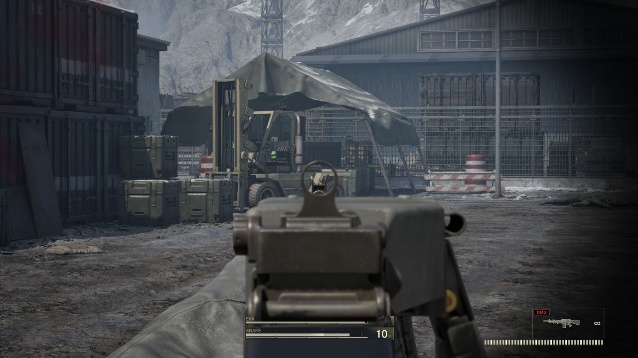 Metal Gear Solid Delta: Snake Eater Kerotan locations - Forklift