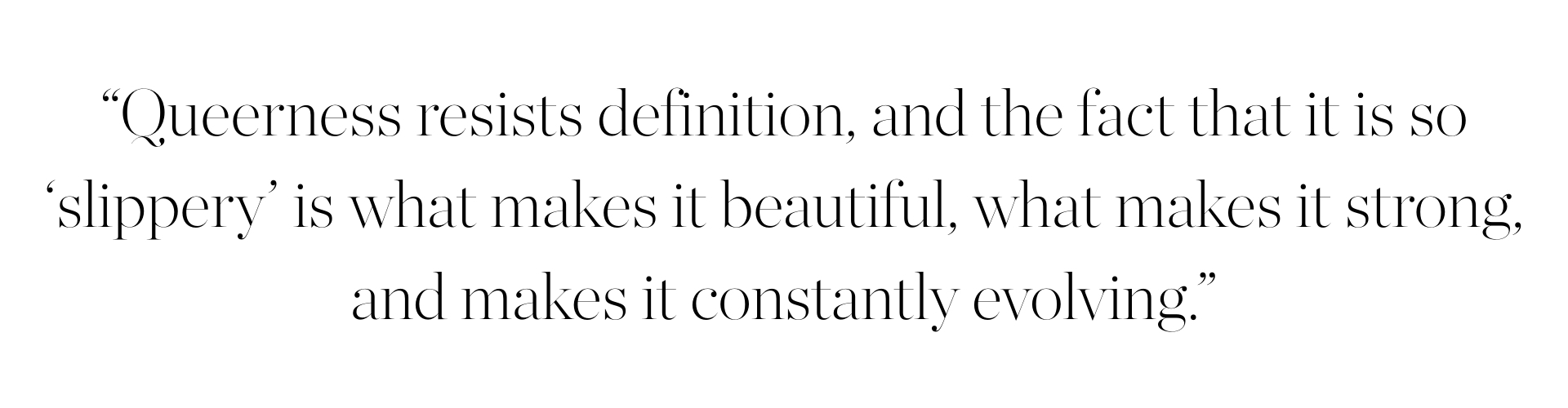 a quote about queerness&#039; definition