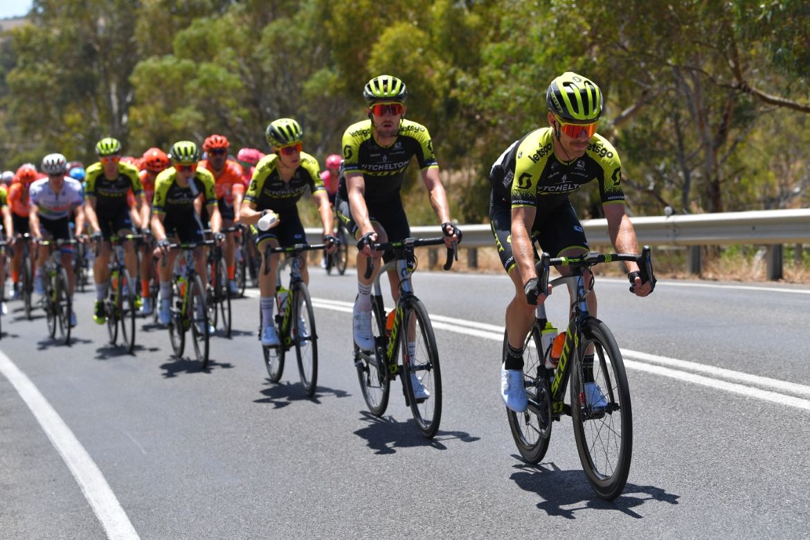 Impey was second overall but Mitchelton-Scott helped pull the peloton