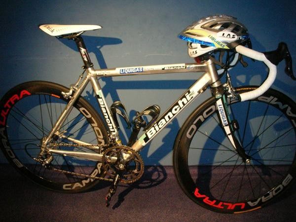 Danilo Di Luca's Bianchi FG Lite