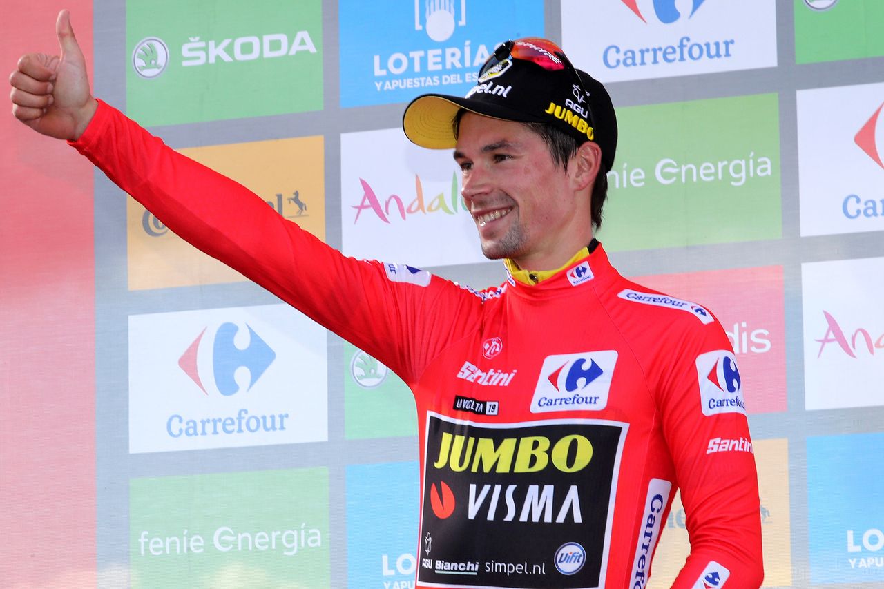 Primoz Roglic (Jumbo-Visma) extended his race lead on stage 13
