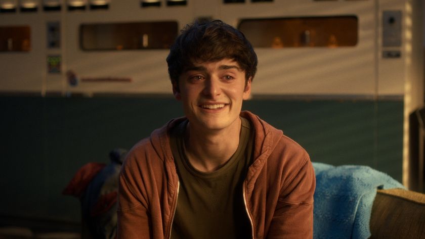 Noah Schnapp as Will Byers smiling during coming out scene in Stranger Things 5, episode 7