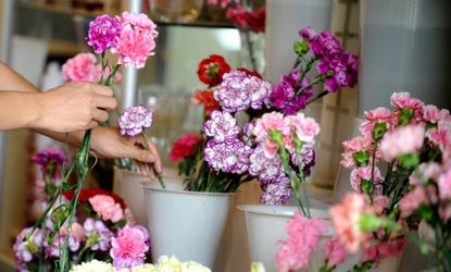 Fresh-cut Mother's Day flowers endure a long, cold journey by sea.