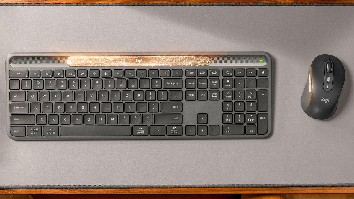 Logitech just unveiled a solar keyboard that could last for a literal decade — here's my take after testing it