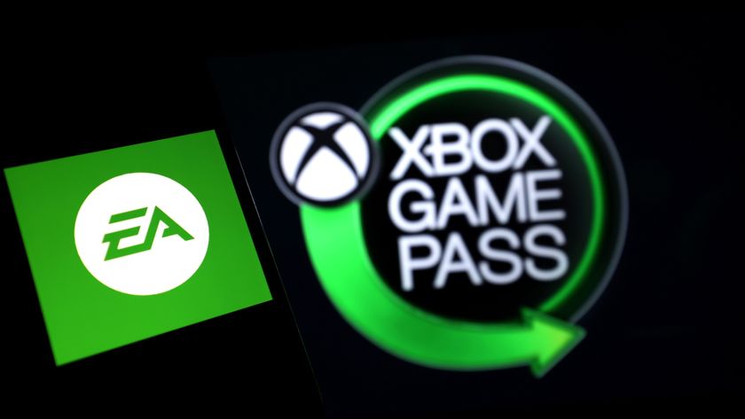 ANKARA, TURKEY - MARCH 22: In this photo illustration, a computer screen displays the logo of &quot;Xbox Game Pass&quot; and a smart phone screen displays the logo of &quot;EA Games&quot; in Ankara, Turkey on March 22, 2021. (Photo by Rasit Aydogan/Anadolu Agency via Getty Images)