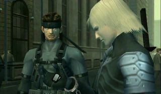 Metal Gear Solid 2 Sons of Liberty Raiden Solid Snake