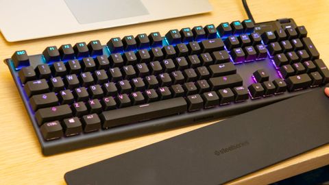 Grab the SteelSeries Apex Pro TKL mechanical keyboard for a low