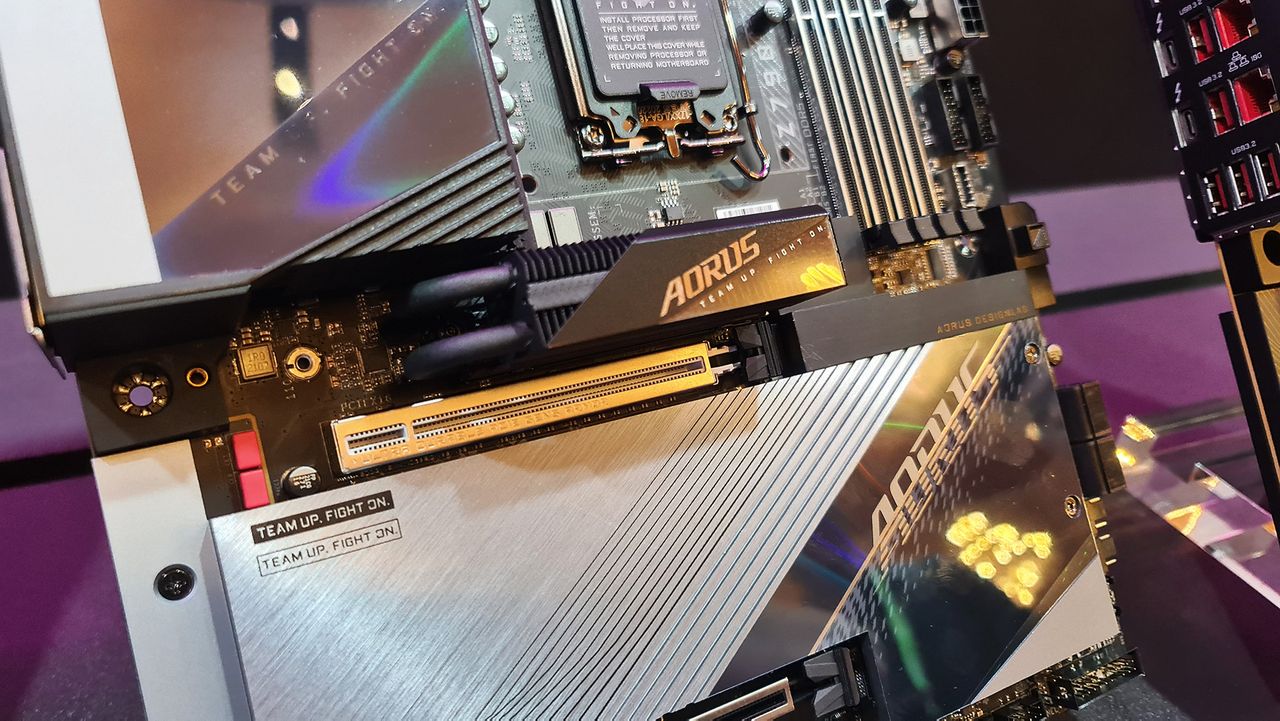 PCIe 5.0 SSD cooling on display at Computex 2023.