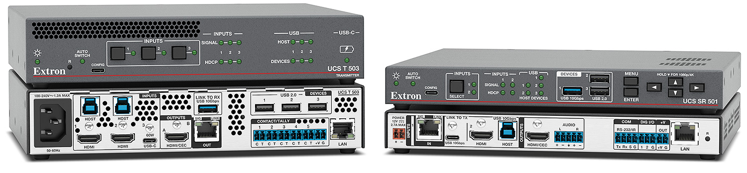 Extron 4K USB-C Collaboration Switcher