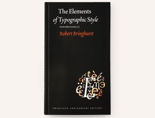 the elements of typographic style