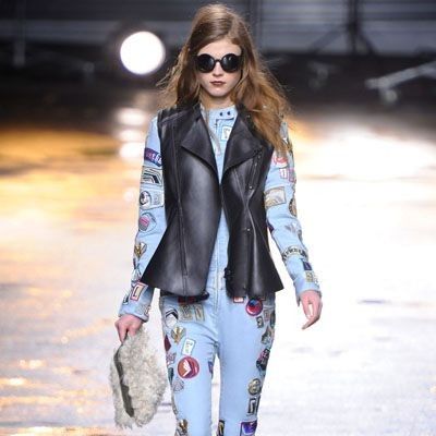 DIY Patch Jeans | Marie Claire